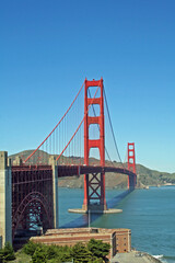 Golden Gate Bridge and Fort Point