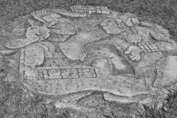 jeroglíficos de origen maya
Chiapas, México