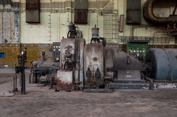 Plakat The abandoned power plant of Karol Scheibler