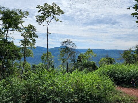 s&iacute;tio com mata virgem nas montanhas