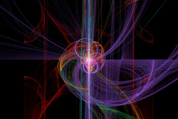 abstract fractal background. color fireworks. Abstract painting multicolor texture. motion holiday background. Modern multicolor futuristic dynamic pattern. Fractal artwork for creative graphic design