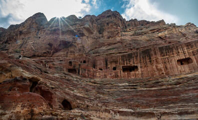 Spectacular land in Petra Jordan