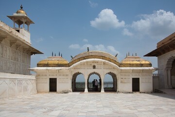 Palace inside Agra Fort. Agra, Uttar Pradesh. India.