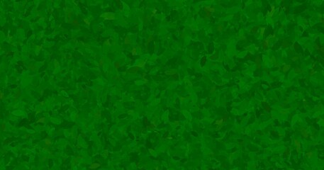 Green leaves background. Digital painting.