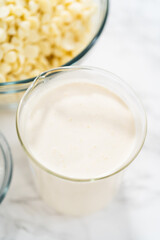 White chocolate ganache frosting