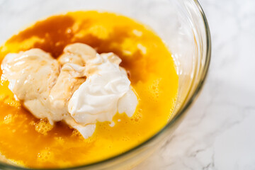 Red Velvet Cupcakes with White Chocolate Ganache Frosting