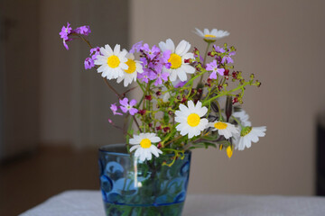 bouquet of daisies in a vase