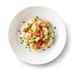 plate of risotto