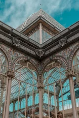 Foto op Plexiglas Crystal Palace in Madrid. Modern architecture. Retiro Park © TxemaPhoto
