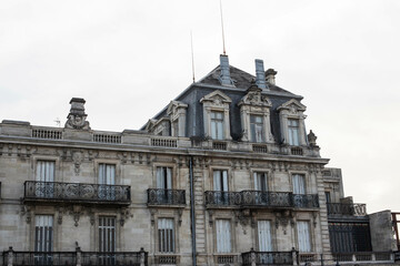 Fototapeta na wymiar Building in Bordeaux France Europe