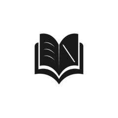 book icon vector illustration