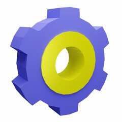 3D Render Simple Object illustration