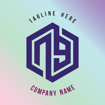 N9 lettering logo is simple, easy to understand and authoritative