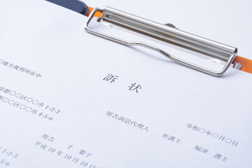 訴状