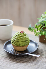 green tea cake so delicious