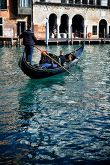 Fototapeta na wymiar Architecture canal in Venice Italy 