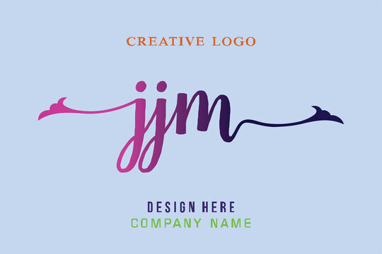 JJM lettering logo is simple, easy to understand and authoritative