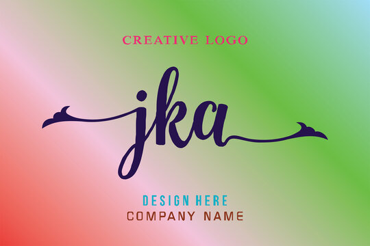 JKA lettering logo is simple, easy to understand and authoritative