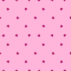 seamless pattern with hearts