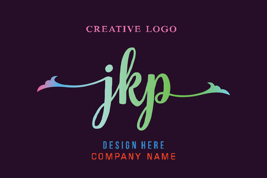 JKP lettering logo is simple, easy to understand and authoritative