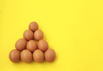 Chicken eggs