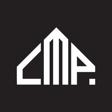 CMP letter logo design on Black background. CMP creative initials letter logo concept. CMP letter design .
