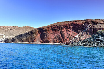 Red Beach - Santorini, Greece