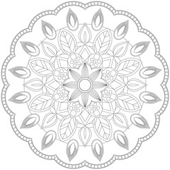 Mandala Coloring Page