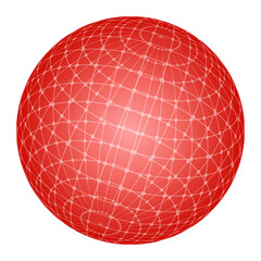 ネットワークの球体イメージ	