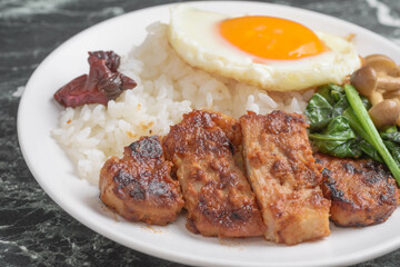 豚味噌焼きランチ