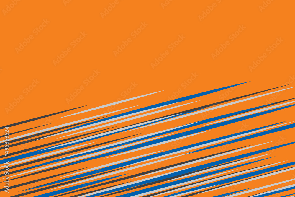Poster abstract background with colorful slash lines pattern and with some copy space area