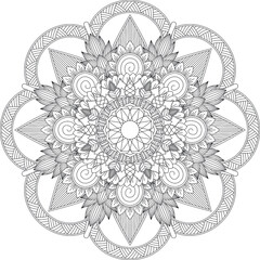 Mandala Coloring Page