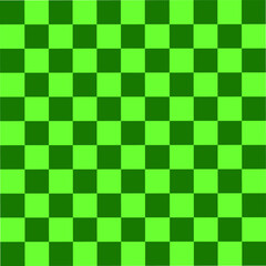 Green Seamless Grid Pattern Abstract Vector Background