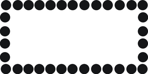 circle border frame background