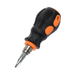 Screwdriver on a white isolated background