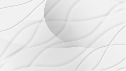 abstract transparent curve wave line with grey color tone for texture and presentation background template