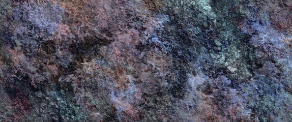 Abstract hard stone texture, natural material background with blue accent, luxury hand drawn illustration art, porous backdrop, concept of underwater coral design