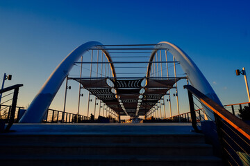 Obraz premium city harbour bridge