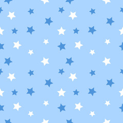 seamless pattern with stars