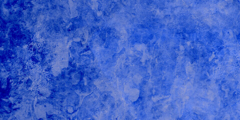 Blue painted wall tuxtuer background and Blue cement floor and wall background and texture design. Blue pastel colour wall vignette texture abstract background.
