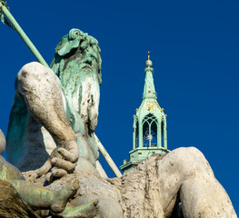 Neptunbrunnen Alexanderplatz Berlin