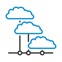 Cloud Network Icon