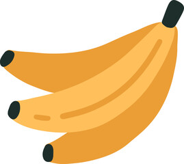 Ripe Banana Fruit Cartoon IIlustration © Good Studio
