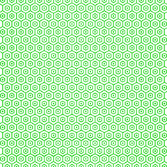 Fototapeta na wymiar Green Polygon hexagon geometric background pattern 