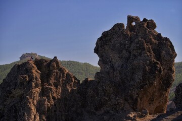 sunset in the mountains