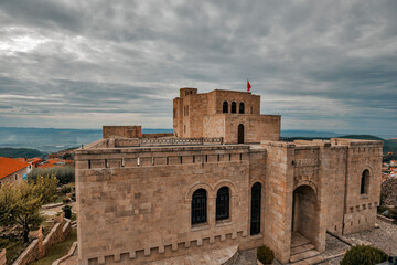 Fototapeta premium view of the castle in kruja