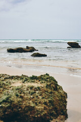 Felsen im Meer in Andalusien