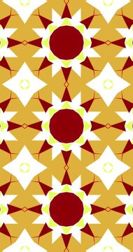 Geometrical pattern kaleidoscope effect. Pattern background