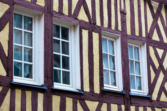 facade of the colombage house