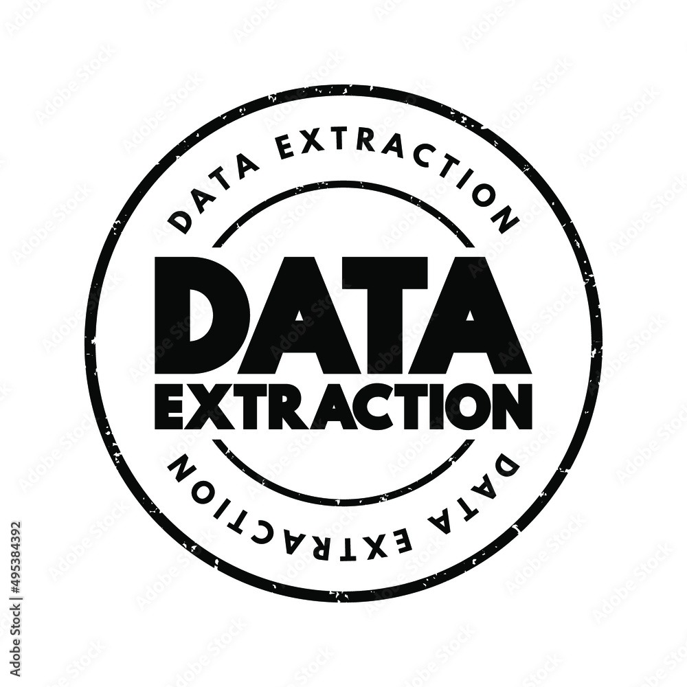 Poster data extraction - act or process of retrieving data out of sources for further data processing or da
